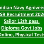 Indian Navy Agniveer SSR Recruitment 2026 – Apply Online for INET 2026 (01/2027 & 02/2027 Batches)