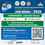 TASK DEET Karimnagar Job Mela 2026 – Upcoming Job Mela in Karimnagar District
