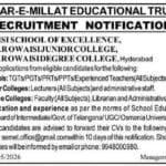 Salar-E-Millat Educational Trust Hyderabad Recruitment 2026 – Teacher, Lecturer & Faculty Jobs