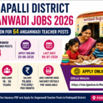 Peddapalli District Anganwadi Jobs 2026 Notification for 64 Anganwadi Teacher Posts Peddapalli District Anganwadi Jobs 2026 Notification for 64 Anganwadi Teacher Posts