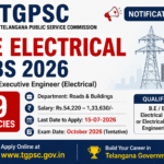 TGPSC AEE Electrical Jobs 2026 Notification Out for 49 Assistant Executive Engineer Vacancies