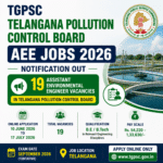 TGPSC Telangana Pollution Control Board AEE Jobs 2026 Notification Out for 19 Assistant Environmental Engineer Vacancies