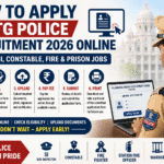 How to Apply for TG Police Recruitment 2026 Online – TGPRB SI, Constable, Fire & Prison Jobs