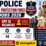 TG Police Special Protection Force SI Jobs 2026 – Apply Online for 44 SPF SI Vacancies