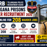 TGPRB Telangana Prisons Warder Recruitment 2026 – Apply Online for 208 Warder Jobs