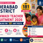 Hyderabad District Anganwadi Teacher Recruitment 2026 Apply Online for 181 AWT Posts | WDCW Telangana Anganwadi Jobs in Hyderabad-181 Anganwadi Teachers Jobs in Hyderabad District