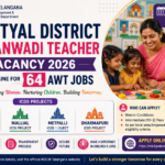 Jagityal District Anganwadi Teacher Vacancy 2026 Apply Online for 64 AWT Jobs Jagityal District Anganwadi Teacher Vacancy 2026 Apply Online for 64 AWT Jobs
